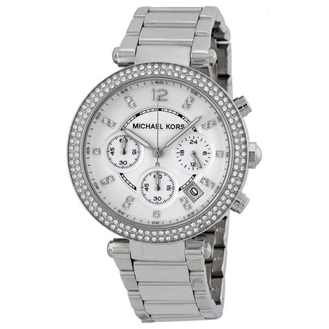 michael kors parker two tone chronograph watch|Michael Kors mk5353 ladies watch.